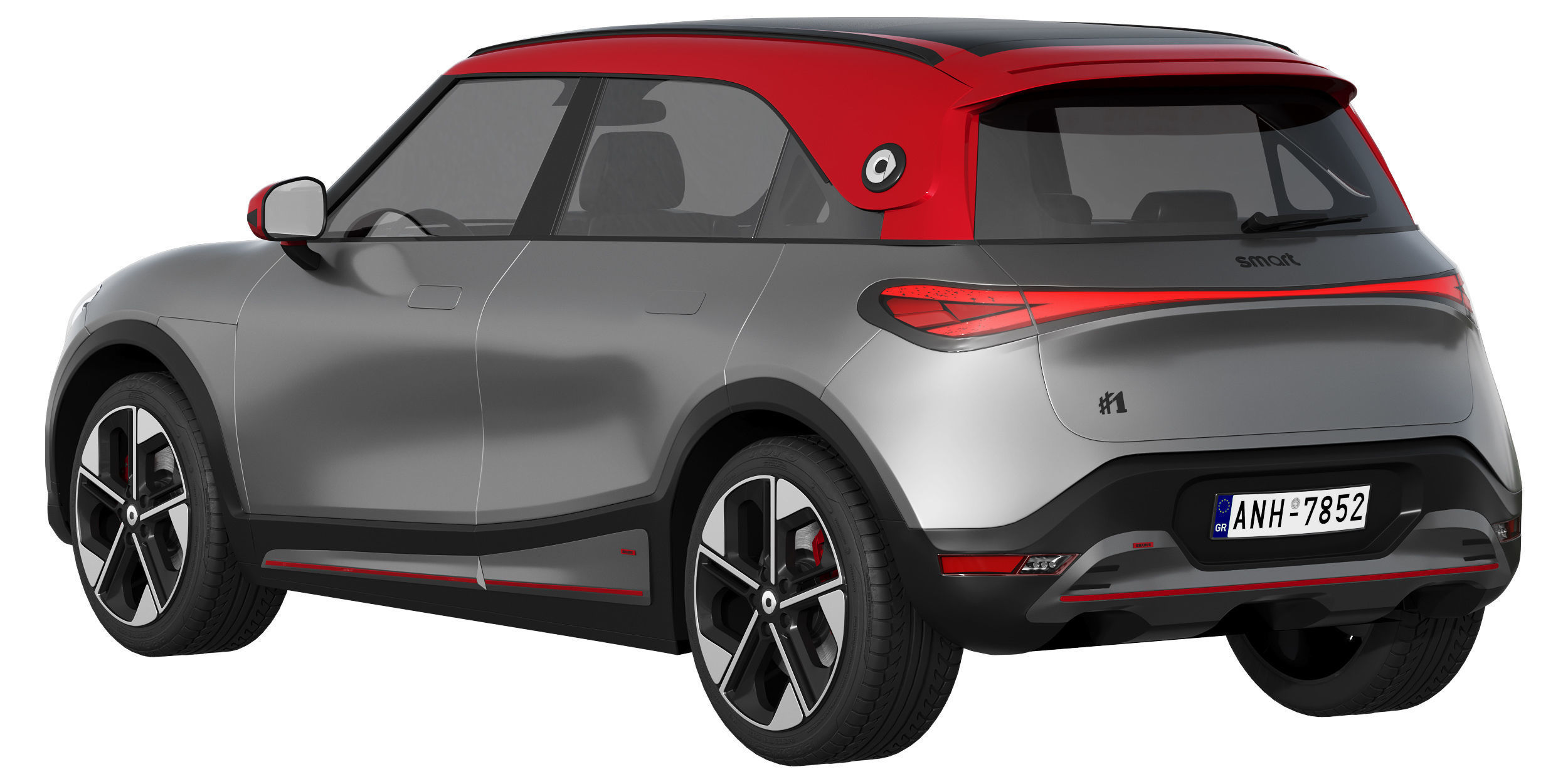 Smart 1 Brabus 3D model_2