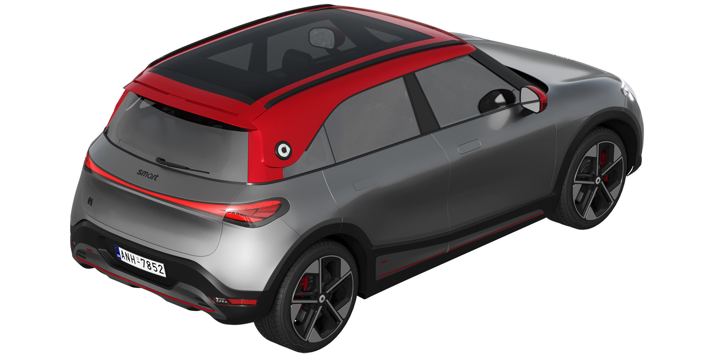 Smart 1 Brabus 3D model_4