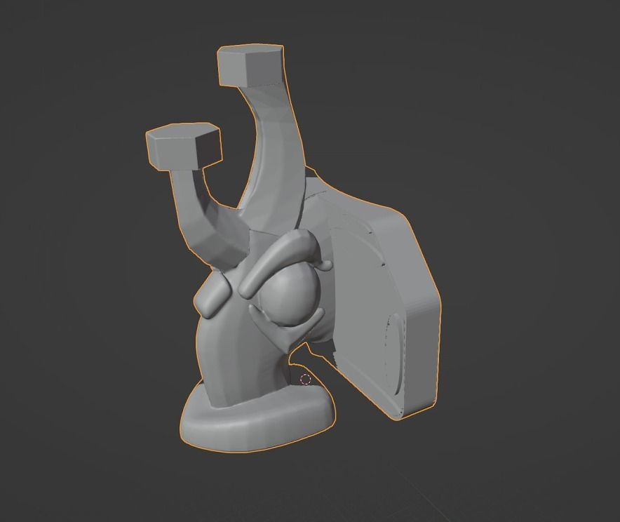 Namor biceps ornament fan art 3D print model_2