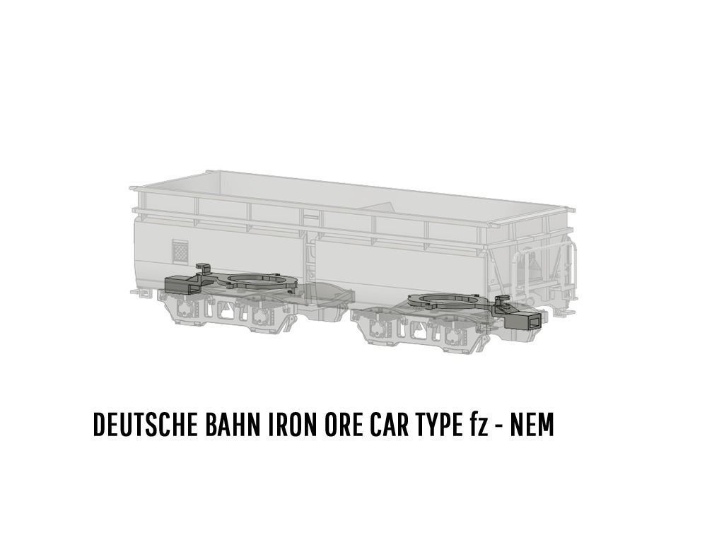 ROLLS-0012 German State Railways Hopper car 00tz 44 H0-scale 3D print model_11