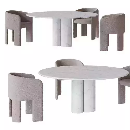 Ditre Italia Dining Group 3D model