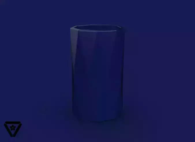 74 Facet Geometric Origami Planter Pot  V17  Naomi 