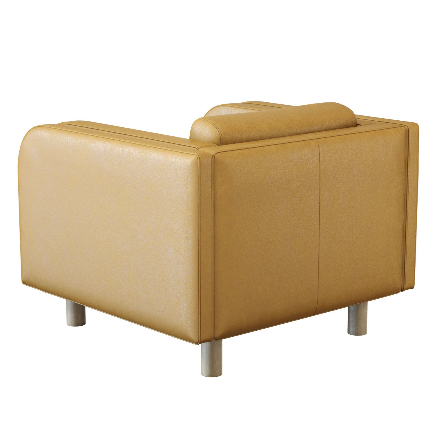 Crate and Barrel Pershing Armchair 3D model_4