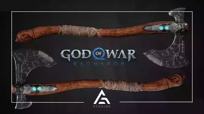 LEVIATHAN AXE GOD OF WAR RAGNAROK - HACHA LEVIATAN GOD OF WAR