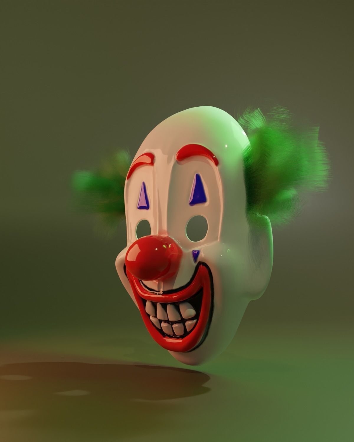 THE JOKER MASK 3D print model_2