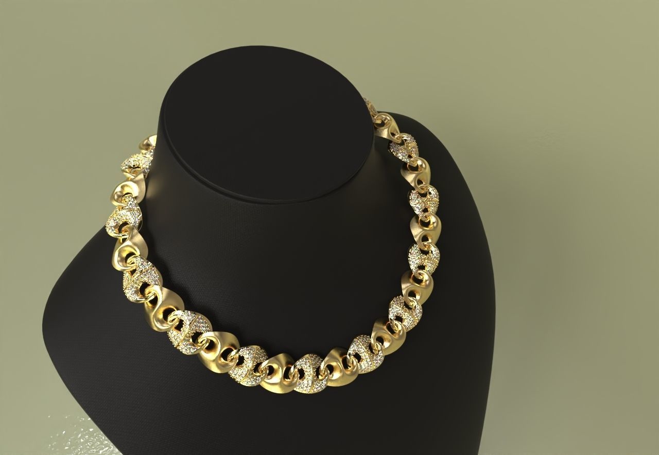 New model Cuban Chain link 3D print model_5