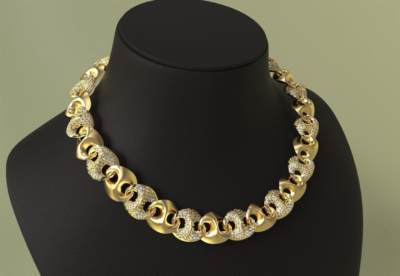 New model Cuban Chain link 3D print model_3