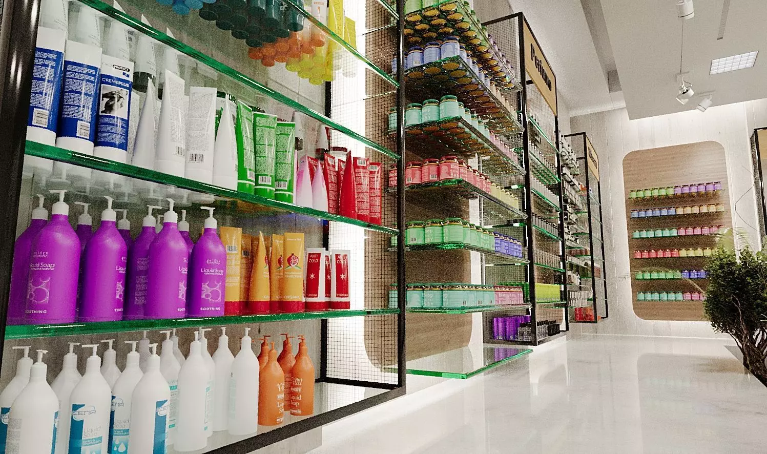 Pharmacy - Corona Render 3D model_0