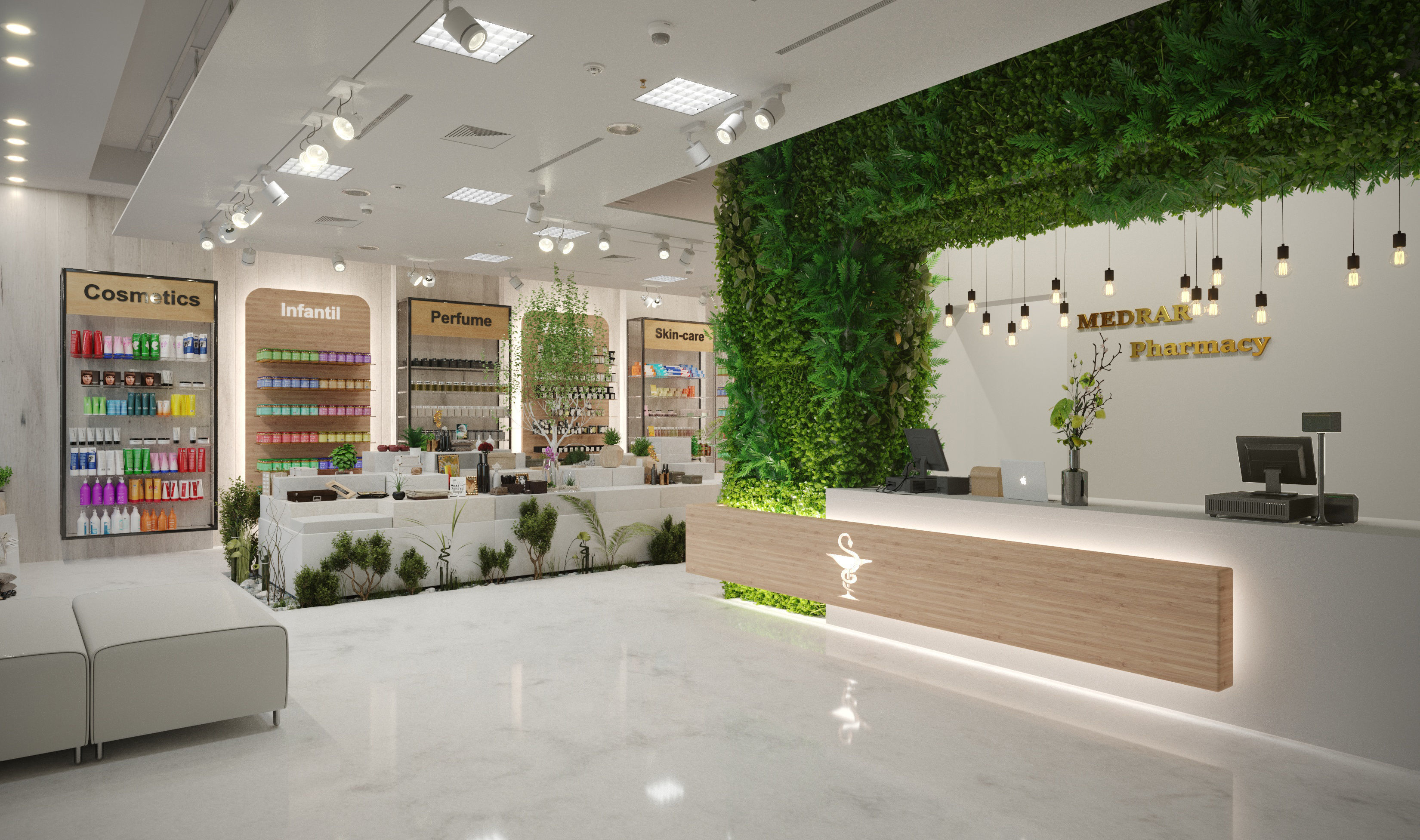 Pharmacy - Corona Render 3D model_4