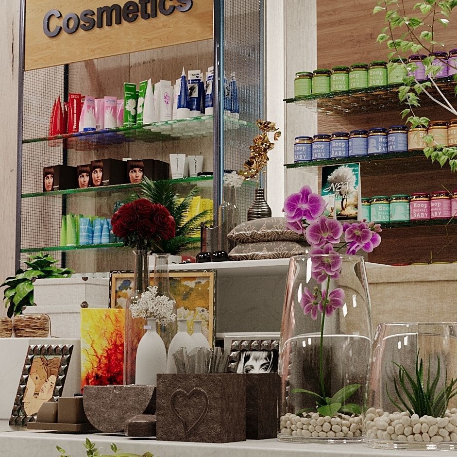 Pharmacy - Corona Render 3D model_3