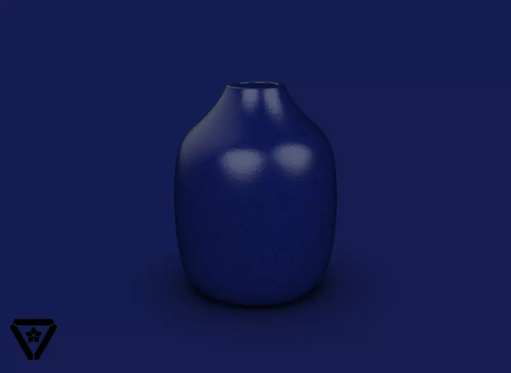 105 Cylinder Pottery Bonsai Pot V14 Alfi 3D print model_0