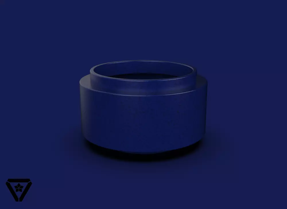 109 Cylinder Pottery Bonsai Pot  V18  Akari  3D print model_0