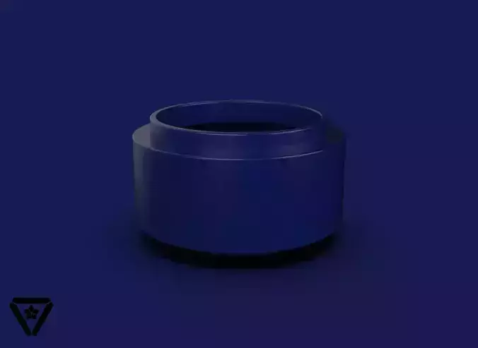 109 Cylinder Pottery Bonsai Pot  V18  Akari  3D print model