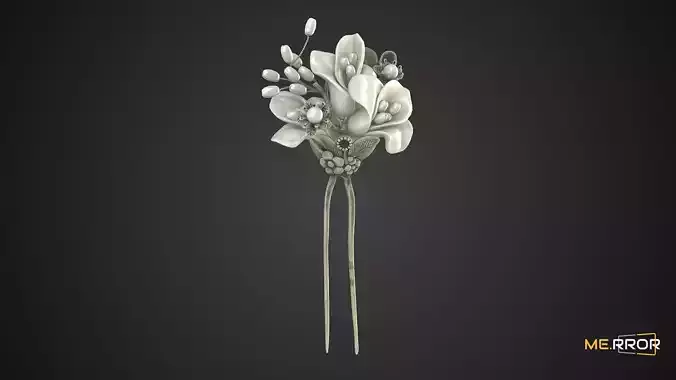 Game Ready Korean Traditional Hairpin 5