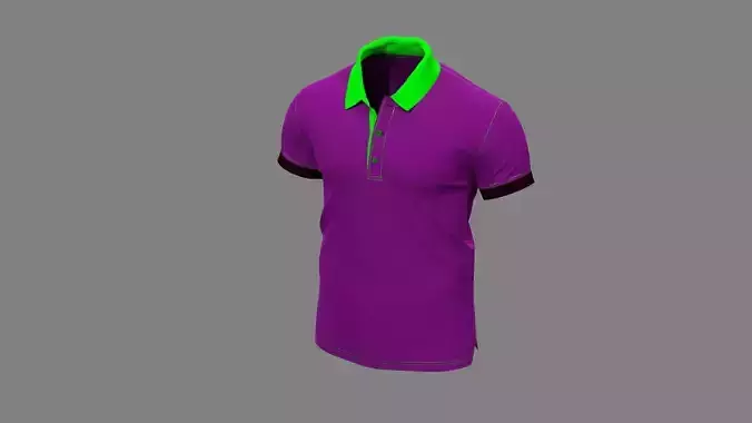 Polo Shirt 3D model