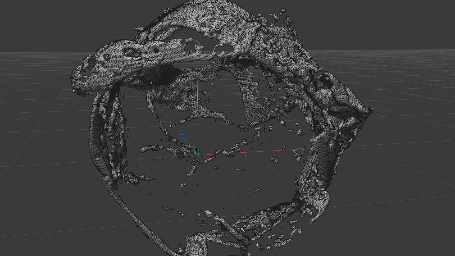 Water Circle Animated  3D model_4