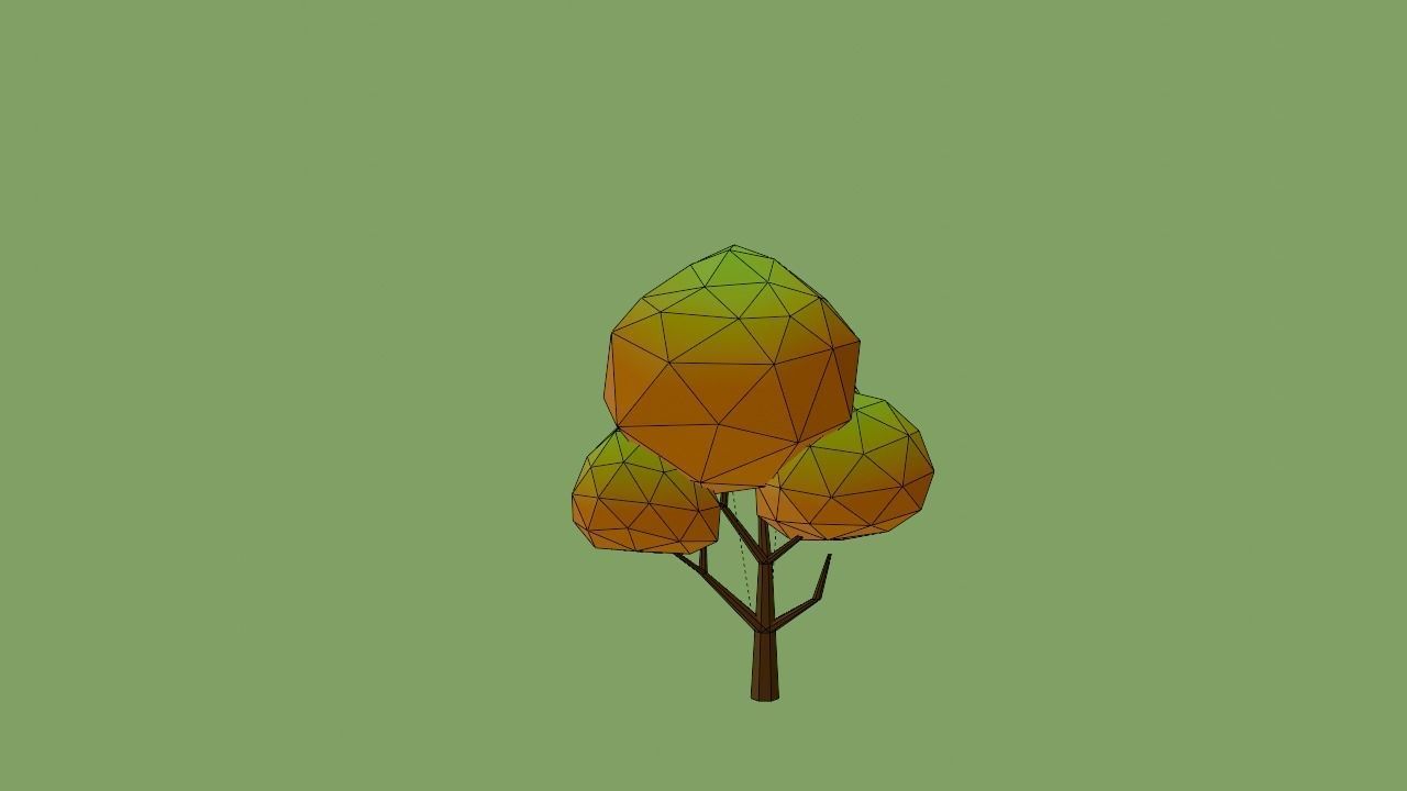 Tree Low Poly Free low-poly 3D model_3