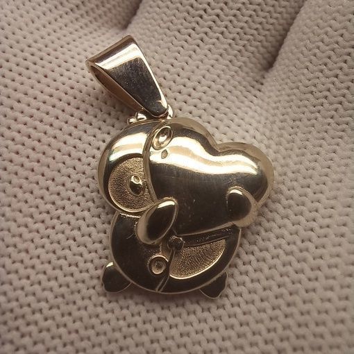 Penguin pendant 3D print model_2