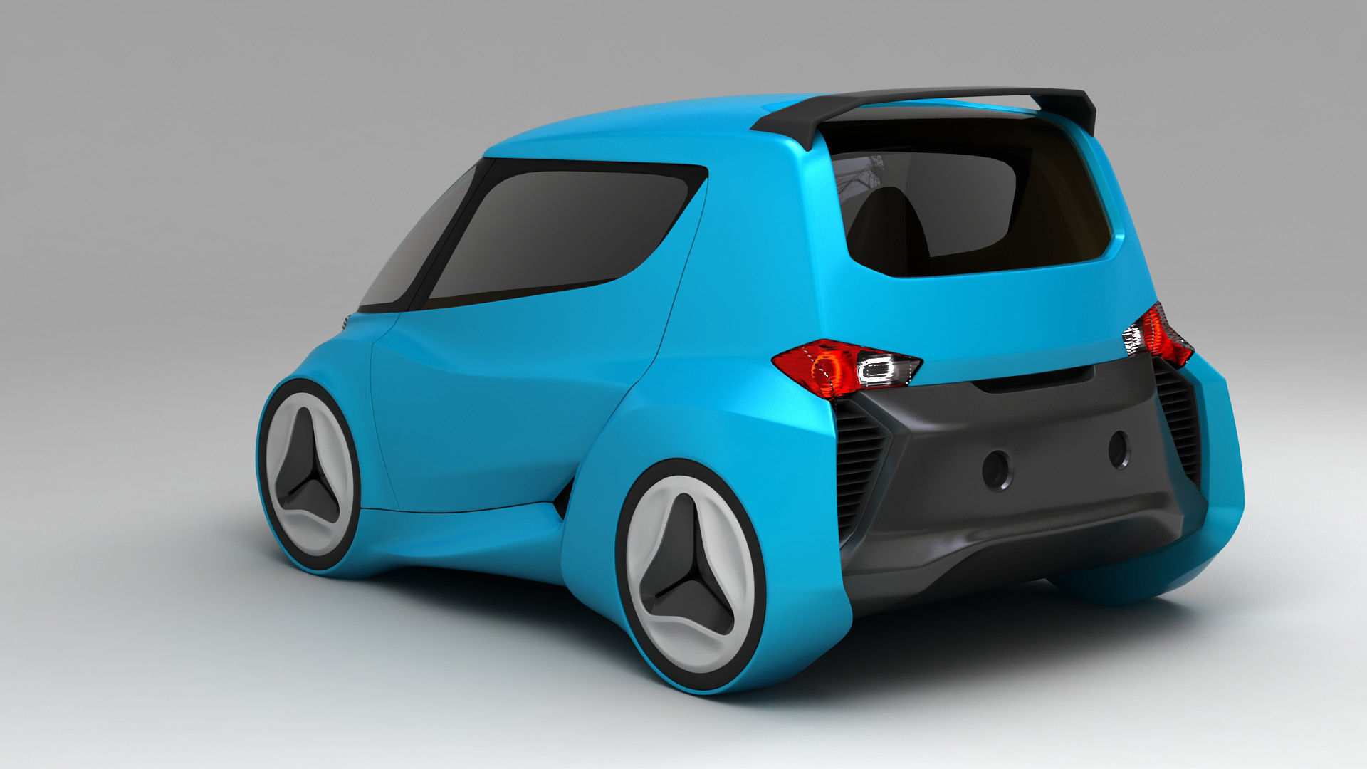 Kancil EV-4 3D model_2