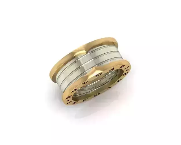 Ring with stripe