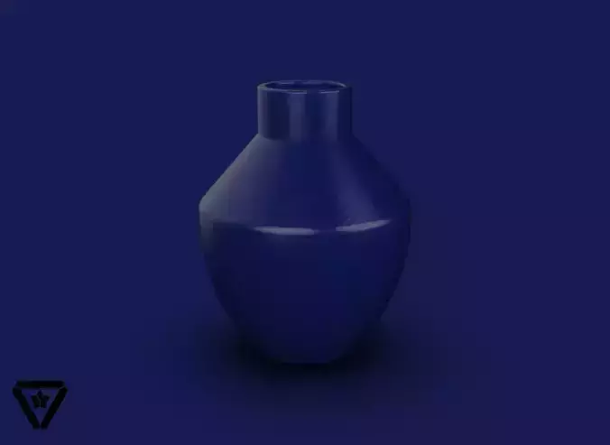 123 Cylinder Pottery Vase  V20  Kazumi 3D print model