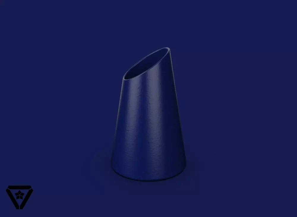 125 Cylinder Product Design Pottery Vase  V22  Kiko 3D print model_0