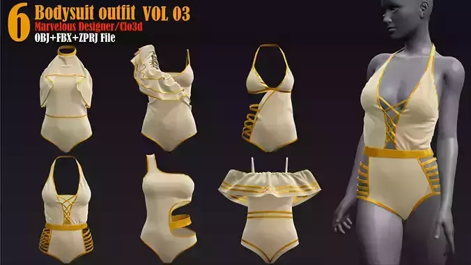 6 Bodysuit outfit  VOL03