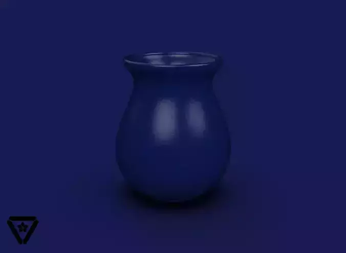 126 Cylinder Pottery Vase  V23 Meiko 3D print model