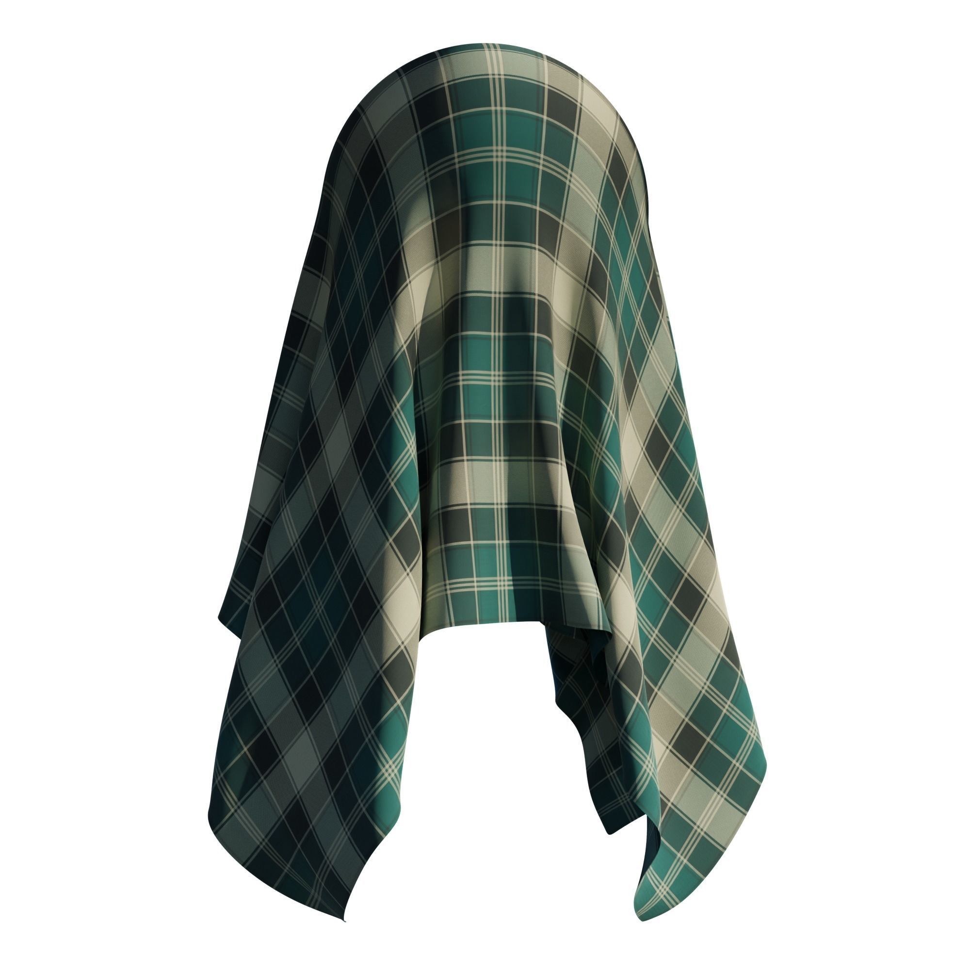 100 Plaid Fabric Texture Pack 8K Texture_4