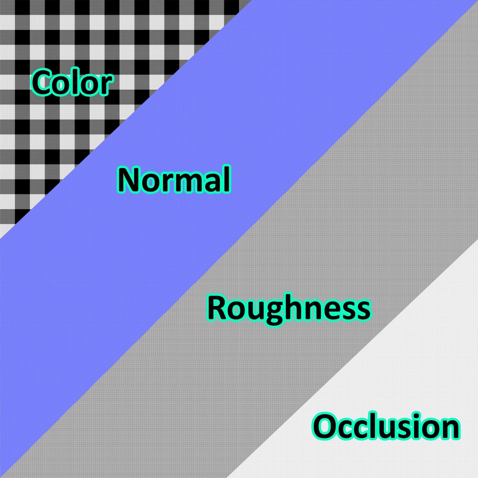 100 Plaid Fabric Texture Pack 8K Texture_3