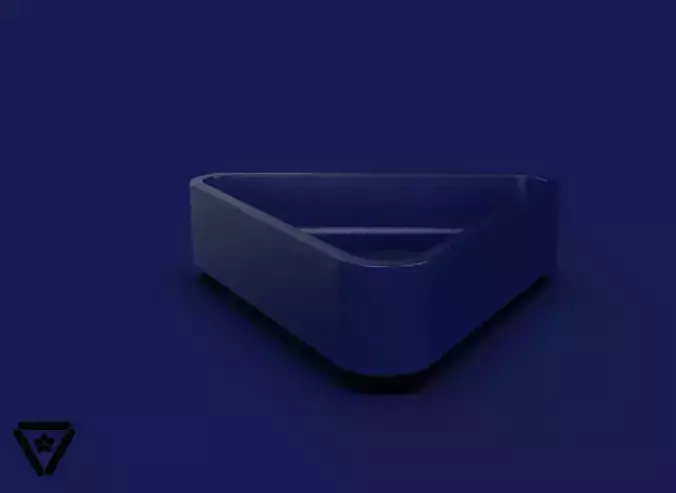 133 Random Stackable Triangle Planter Pot  V10  Mizuki 