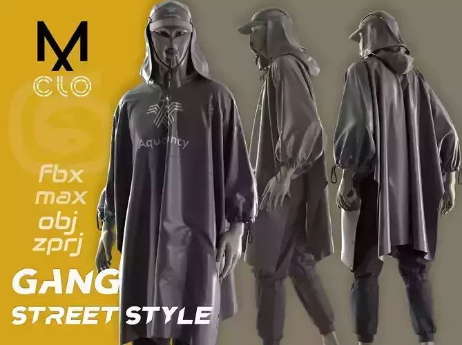 Mens Street outfit Gang Style