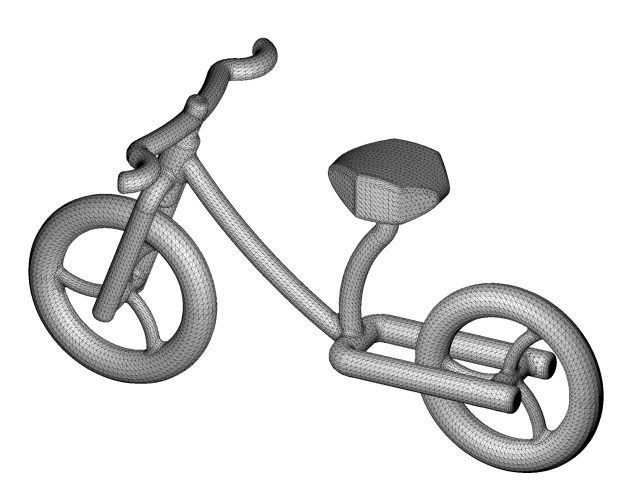 Toddler Bicylce Toy 3D model_6