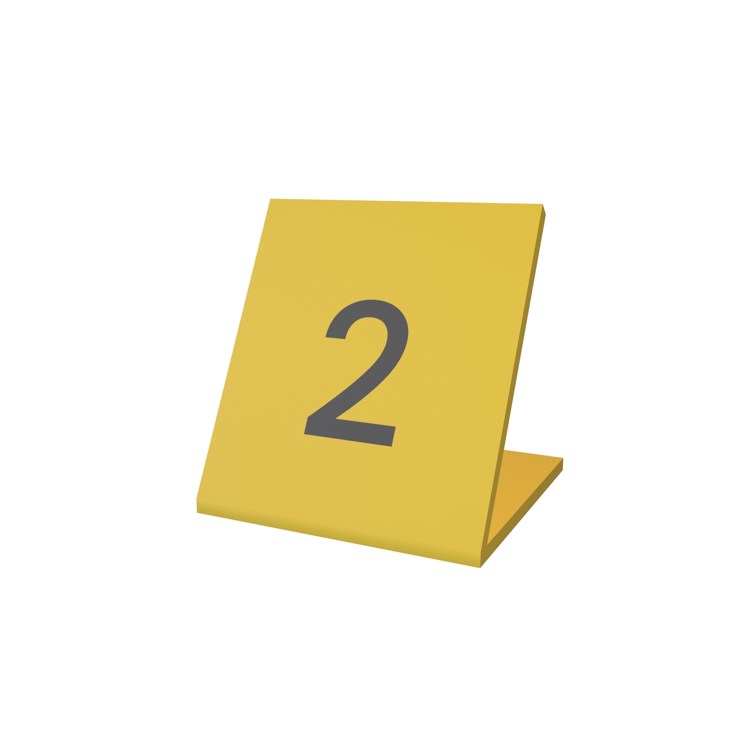 Crime Evidence Number Tag V1 Pack Vol1 Low-poly 3D model_56