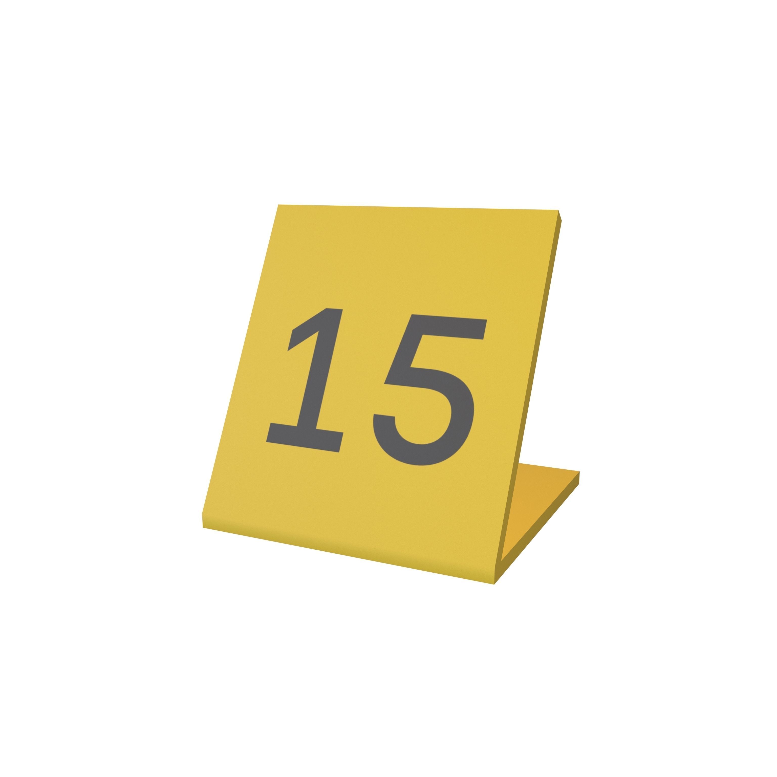 Crime Evidence Number Tag V1 Pack Vol1 Low-poly 3D model_25