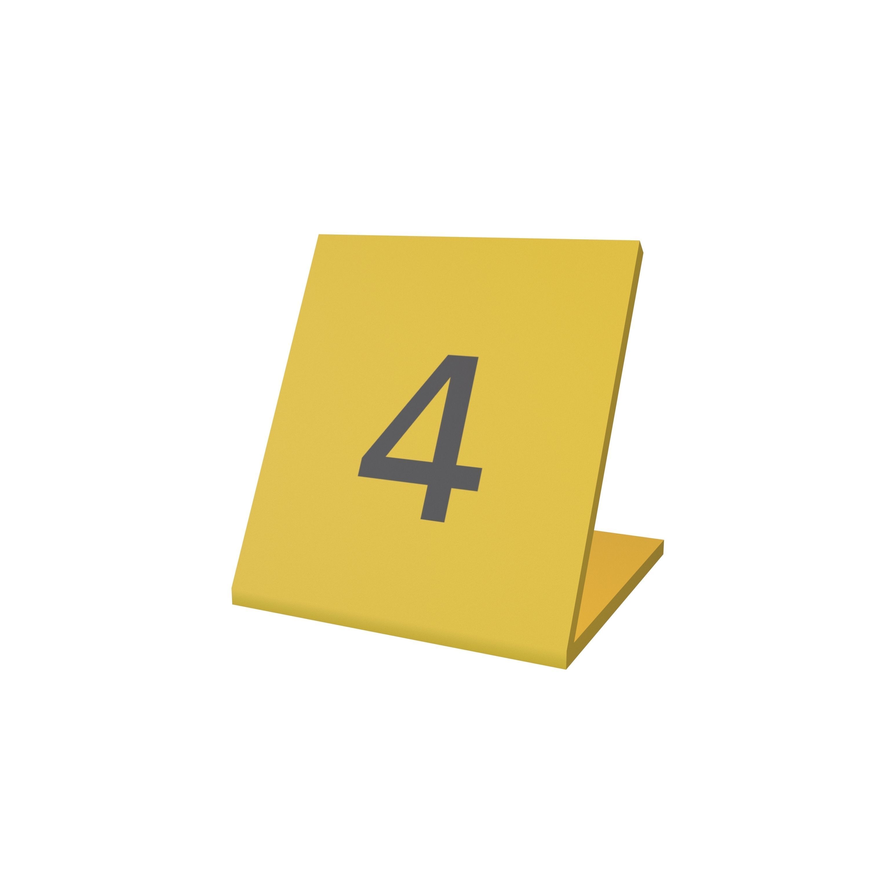 Crime Evidence Number Tag V1 Pack Vol1 Low-poly 3D model_61