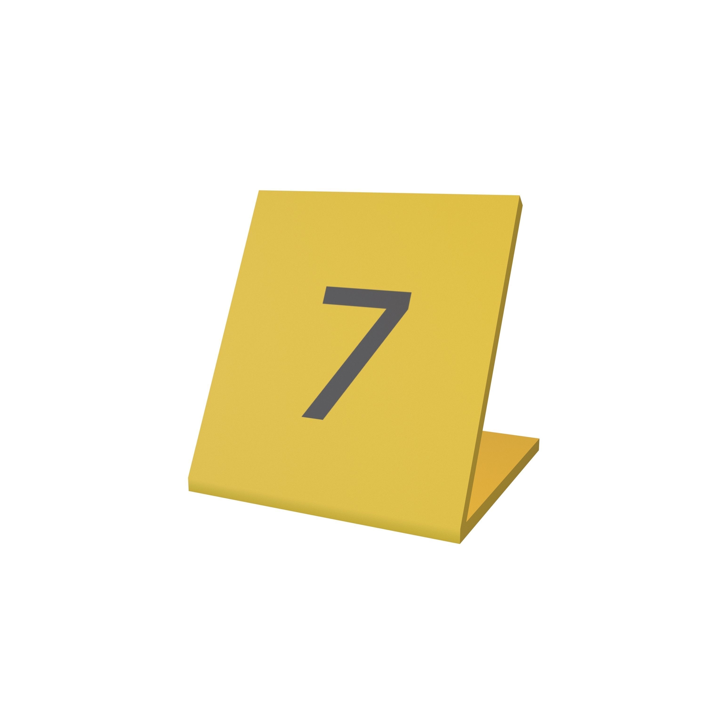 Crime Evidence Number Tag V1 Pack Vol1 Low-poly 3D model_73