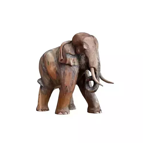 Elephant Sculpture 3D model Elephant Sculpture 3D model