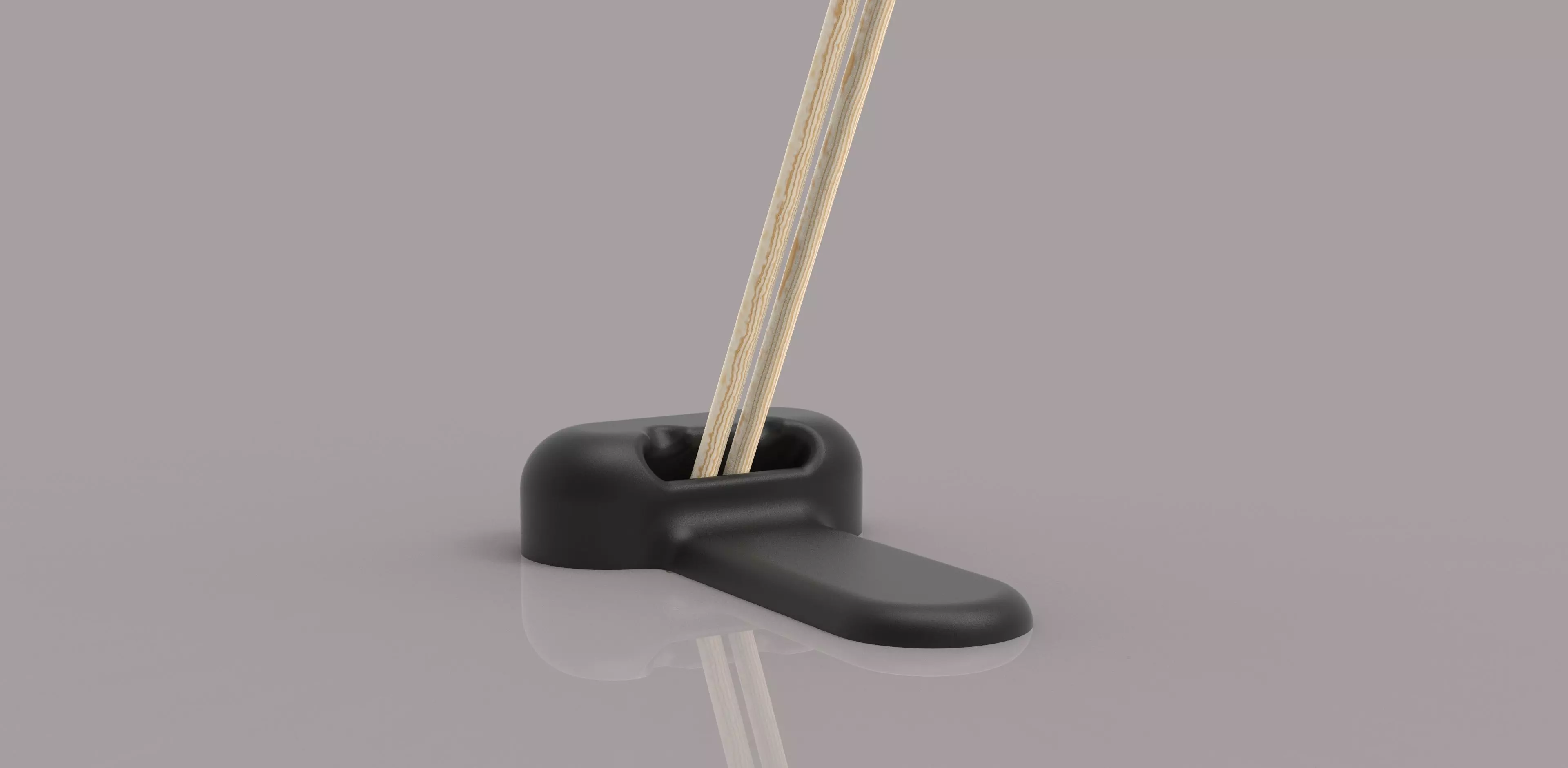chopstick stand 3D print model_0