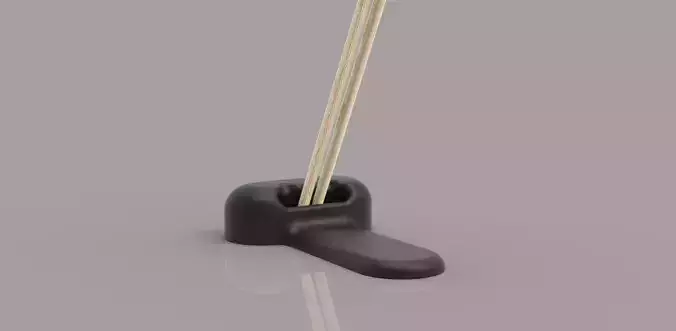chopstick stand 3D print model