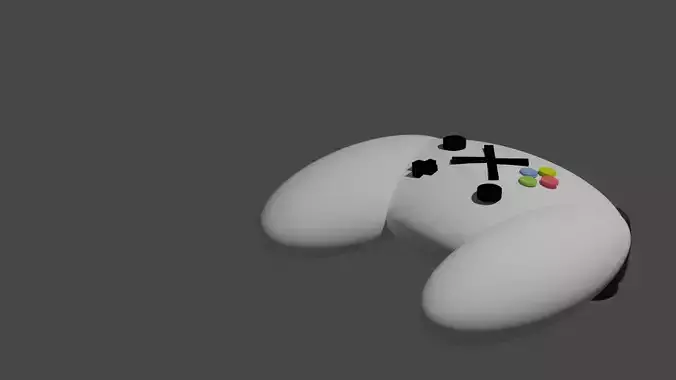 Simple Joystick 3D model