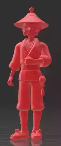 man and woman guard pokemon trainer 