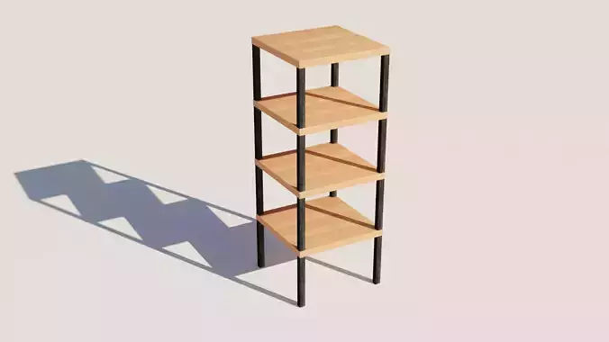 steel shelves