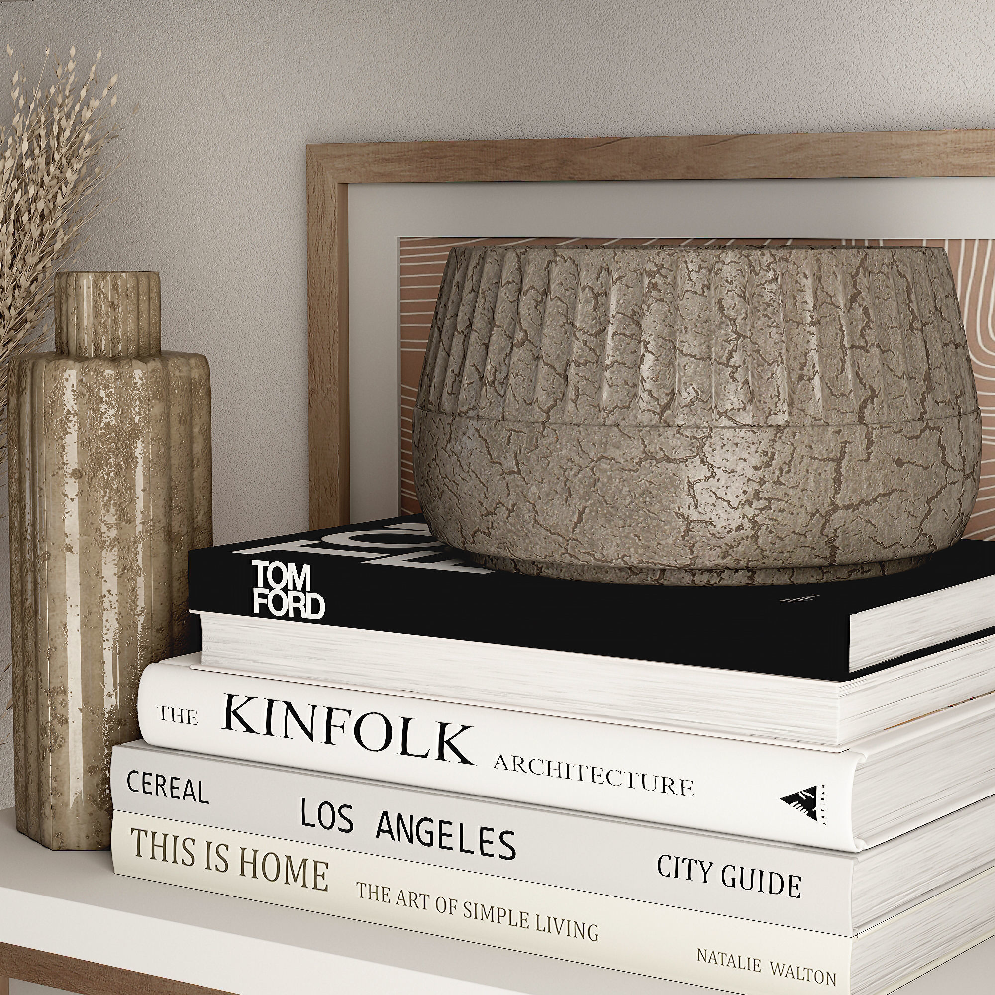 Decorative set 01 3D model_2