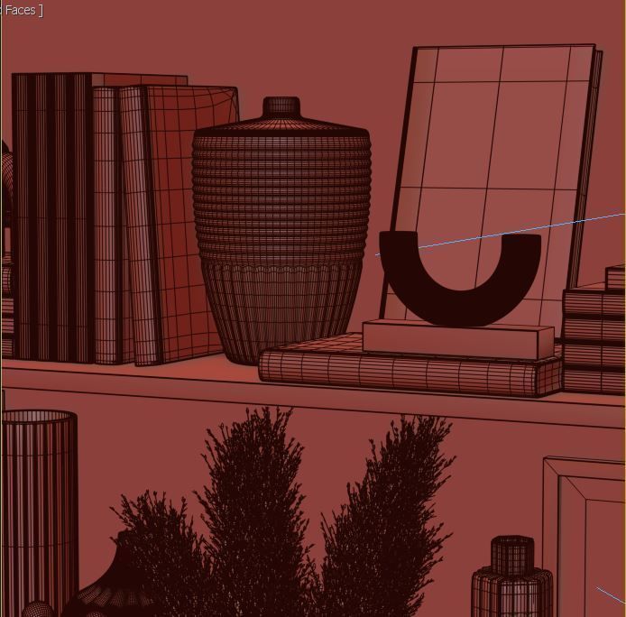 Decorative set 01 3D model_6