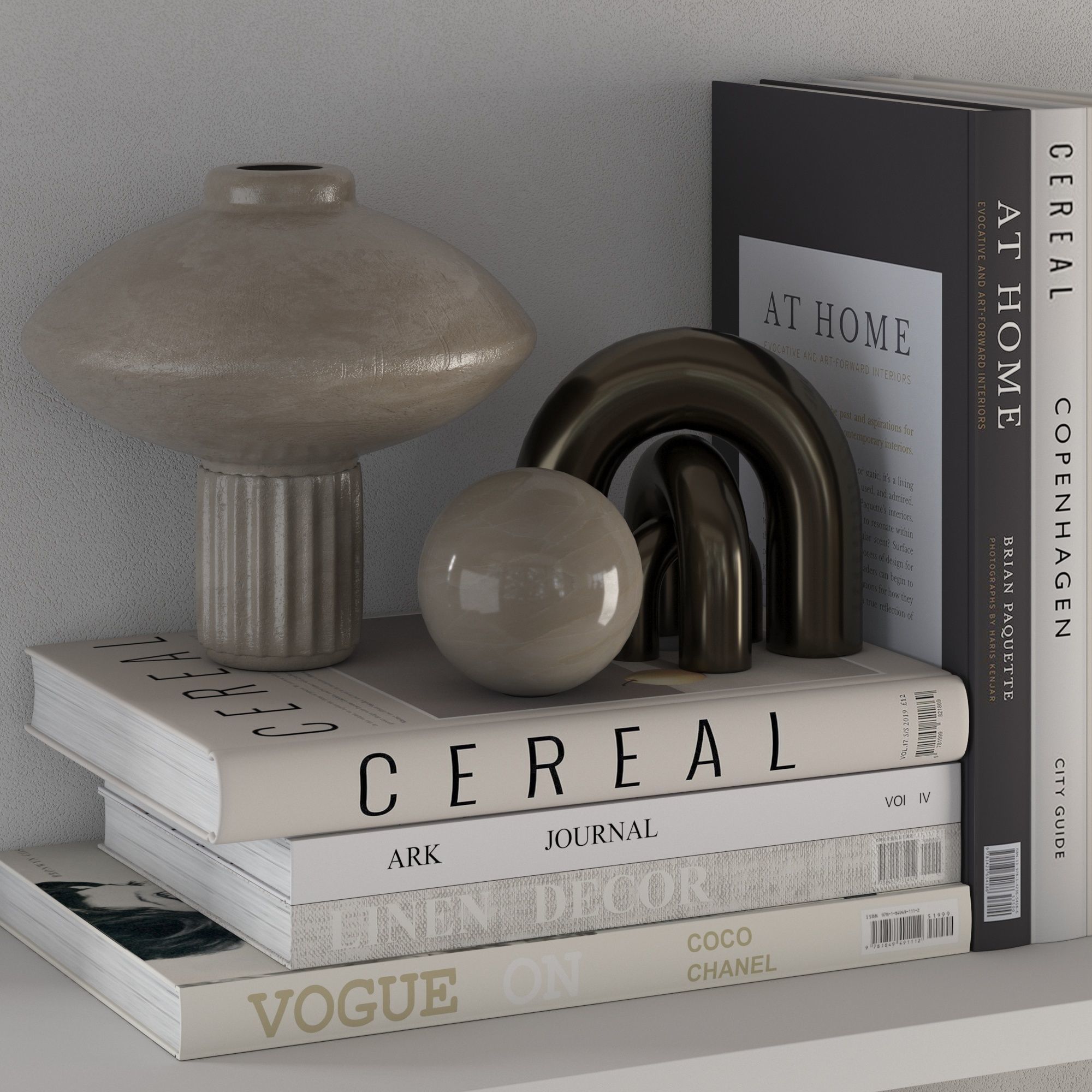 Decorative set 01 3D model_3