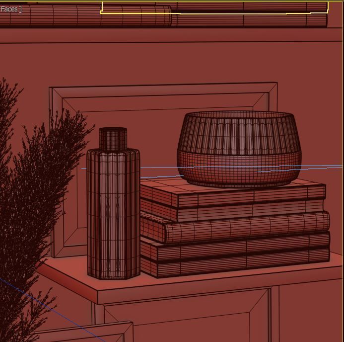 Decorative set 01 3D model_9