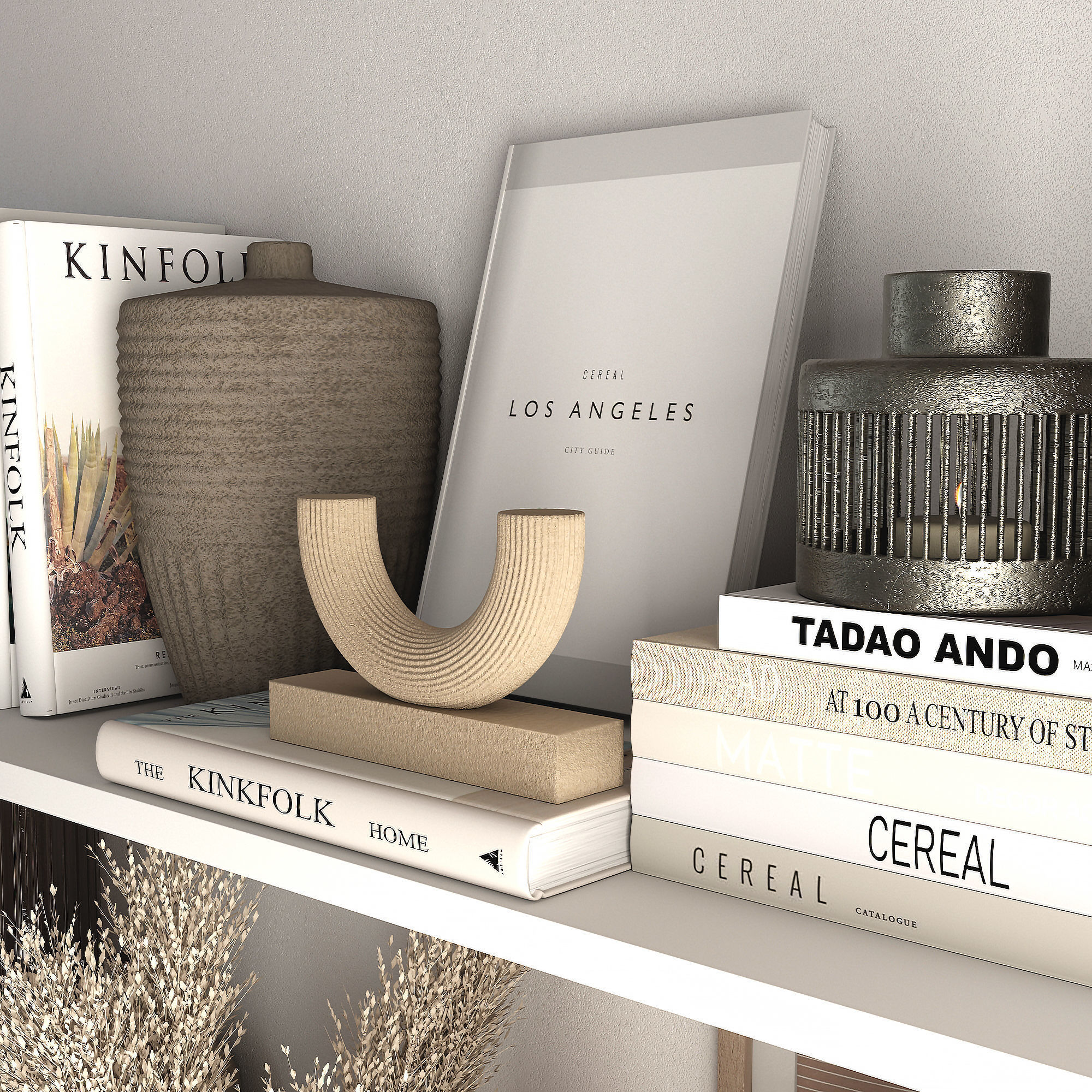 Decorative set 01 3D model_1