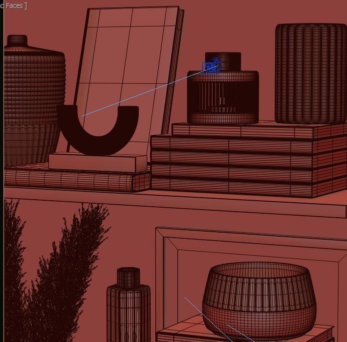 Decorative set 01 3D model_8