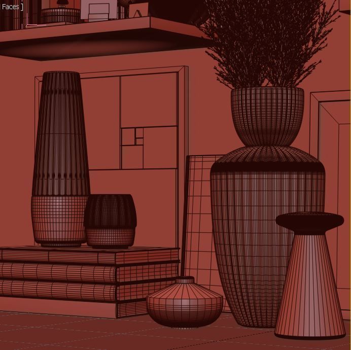 Decorative set 01 3D model_7